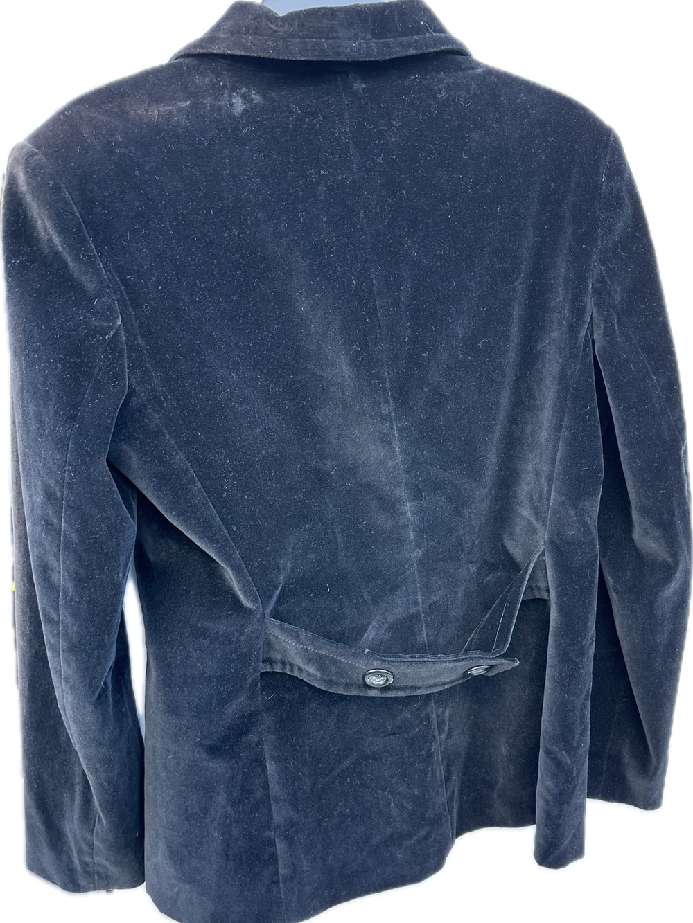 Banana Republic Black Double-Breasted Pea Coat - Picture 3 of 5